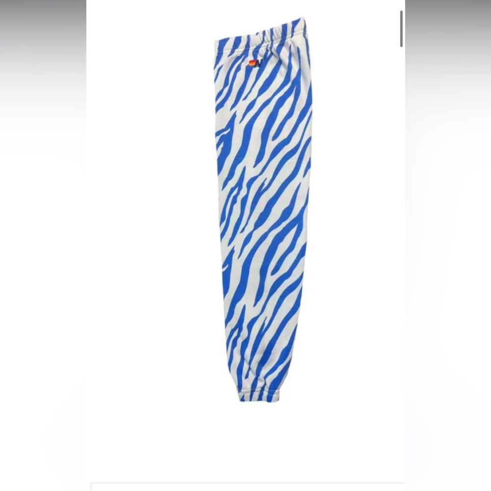 Aviator Nation BLUE TIGER SWEAT PANTS💙🩵🐅